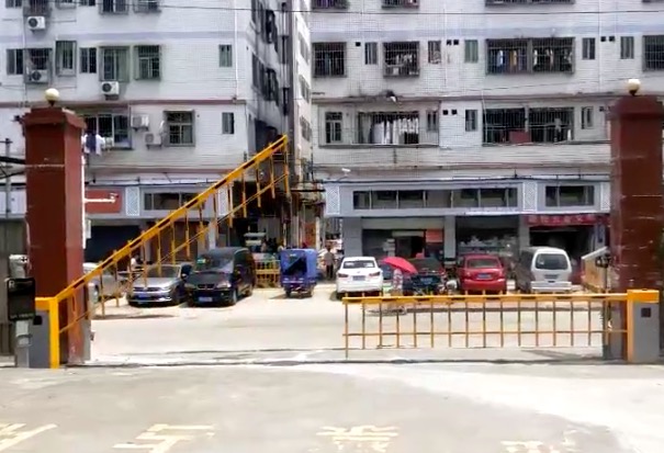 深圳開門紅科技小區(qū)車牌識別系統(tǒng)視頻